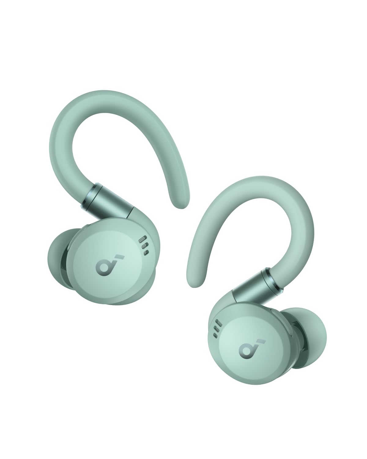 soundcore von Anker Sport X20, kabellose Workout Kopfhörer, drehbare und ausziehbare Ohrhaken, Geräuschunterdrückung, tiefer Bass, IP68 wasserdicht, schweißfest, staubdicht, 48h Play, Sport Kopfhörer
