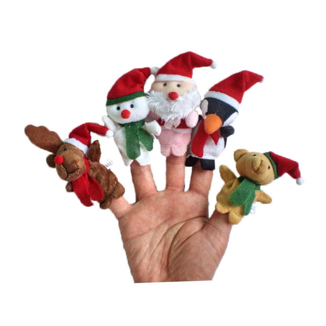 ABOOFAN Burattini Animali Giocattolo Animale Giocattoli Puzzle Giocattoli Educativi Animali Giocattoli Burattini Da Dito Per Bambini Da Dito Per Bambini Giocattoli