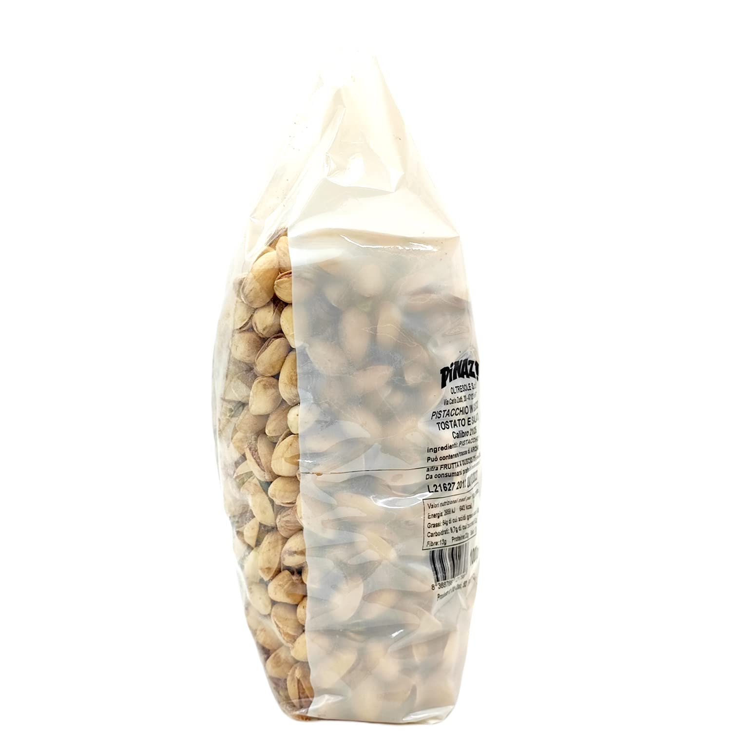 Oltresole, Pistachos Tostados y Salados con Cáscara 1 Kg, Snack Salado Ideal para Aperitivos y Fiestas, Frutos Secos Seleccionados con Cáscara