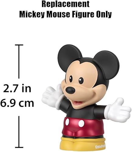 Miniatura 4 de Pieza de repuesto para Little People 100 años de la serie coleccionable de Mickey Mouse y sus amigos, HPJ88  Figura de repuesto de Mickey Mouse