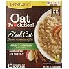 Better Oats Steelcut Oats with Flax, Apple and Cinnamon, 12.3 Ounce