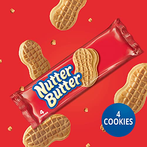 Nutter Butter Peanut Butter Sandwich Cookies, 12 Snack Packs (4 Cookies Per Pack) #TOP2