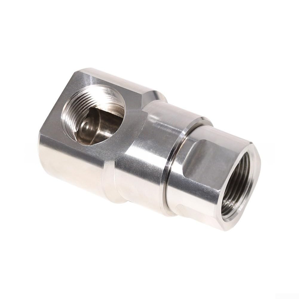 Junta giratoria de acero inoxidable resistente de 1 pulgada para conector giratorio de rosca BSP para carrete de manguera, jardín y uso industrial