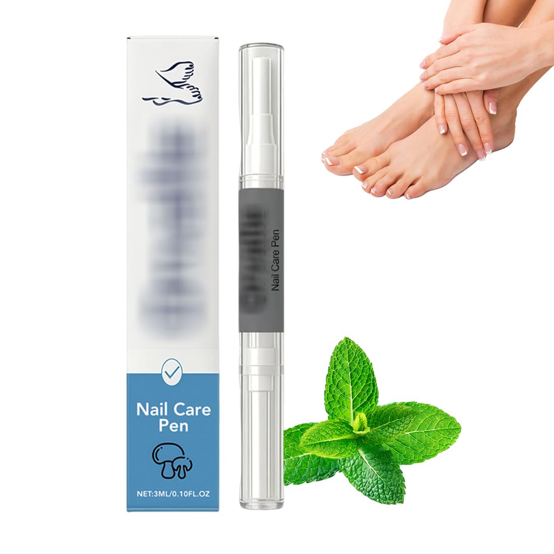 Penna per la Cura delle Unghie, Ingredienti Naturali, Ammorbidisce la Cuticola e Ripristina la Naturale lucentezza delle Unghie, 3 ml