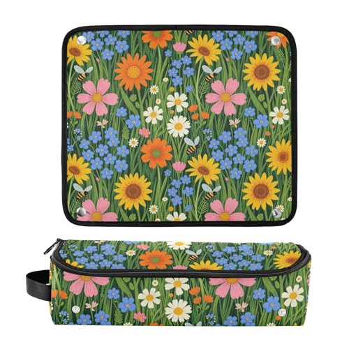 Bolsa de viaje para herramientas de cabello con tapete resistente al calor, impermeable y portátil para planchas, rizadores, estilizadores y más miniatura 3