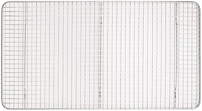 Winco Full Size Stainless Steel Pan Grate for Steam Pan