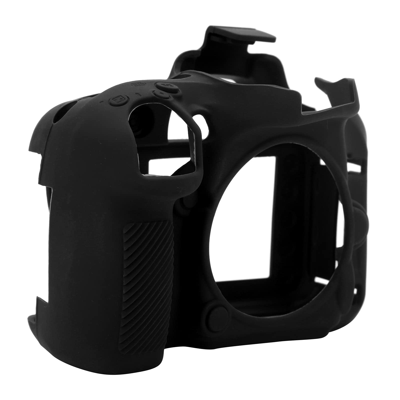 Cryfokt Kamera-Silikon-Schutzhülle, Dehnbare, Weiche Abdeckung für D600/D610, Verhindert Kratzer, Stöße, Staub und Schmutz, für Outdoor-Fotografie-Enthusiasten (Black)