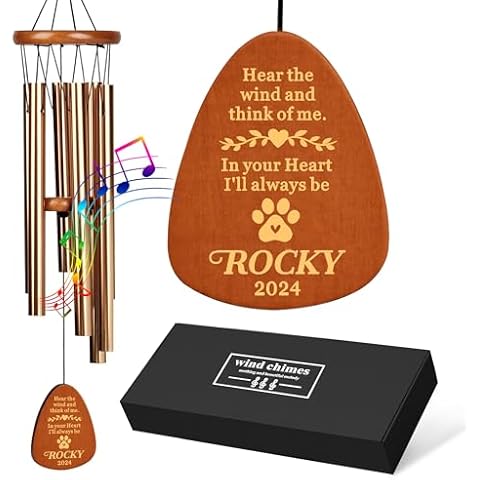 Personalised Pet Memorial Wind Chimes Cover