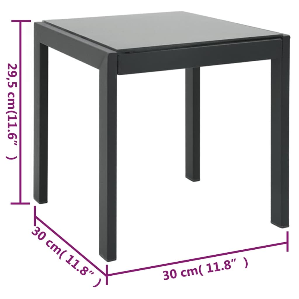 Lettino da giardino, 2 pezzi, con tavolo in textilene e acciaio, regolabile, pieghevole, con ruote, per terrazza, balcone, piscina, campeggio, vacanze, benessere, sauna, relax, lettura, riposo
