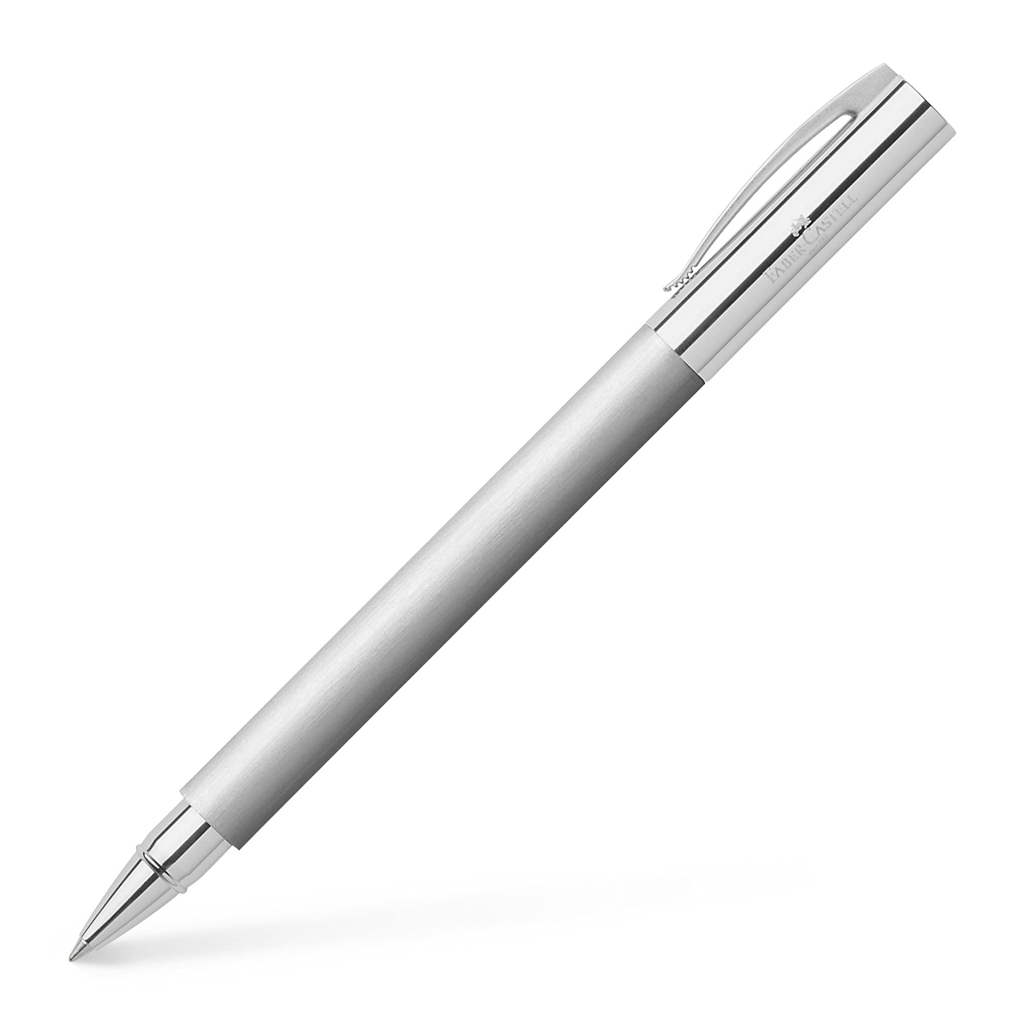 Faber-Castell 148122 - Roller de Bola Ambition - Color Plateado y Gris
