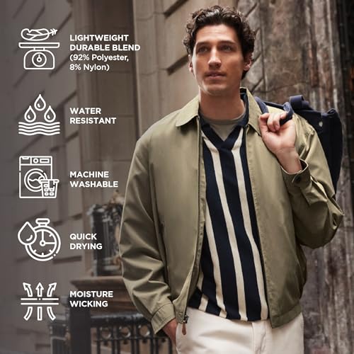 Image of London Fog Men's Auburn Zip-Front Golf Jacket