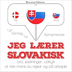 Diseño de la portada del título Jeg l&aelig;rer slovakisk