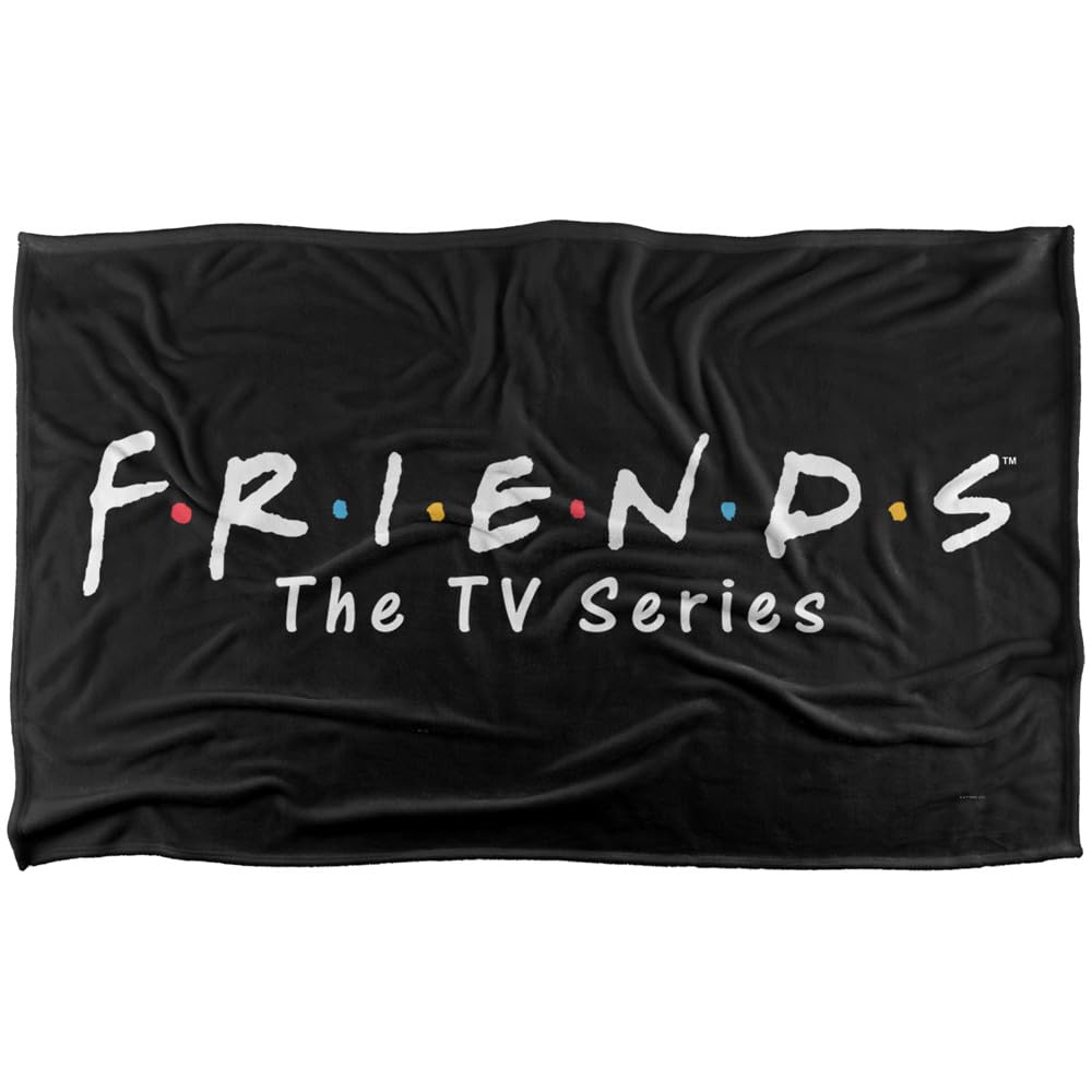 Friends Friends Logo Super Soft Snuggle Blanket with Silky Touch - 91 x 147 cm