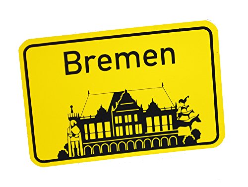 Preisvergleich Produktbild Stadtbummler Magnet, Gelb