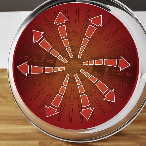 Miniatura 7 de Tefal Ingenio Emotion - Juego De 3 Sartenes 22 24 28 Cm Mango Extraíble, Acero Inoxidable, Sin Revestimiento, Apto Inducción, Horno Y Lavavajillas