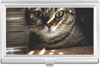 Animal Cat Ray Photograph Shoot Business Card Holder Case Pocket Box Wallet