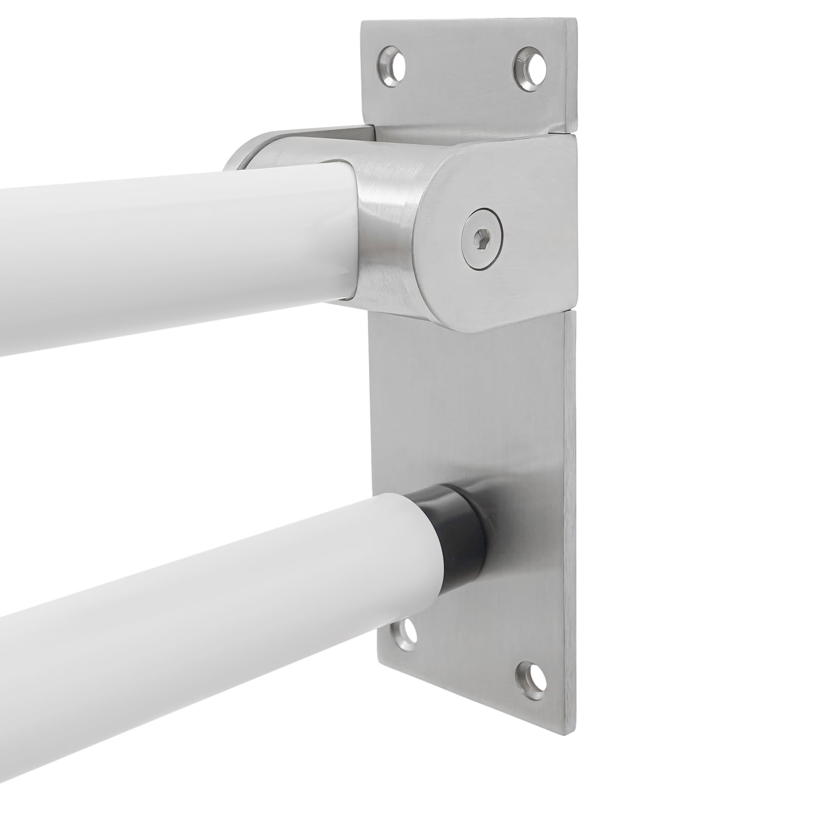 Pasamanos de seguridad para inodoros de pared, mango de seguridad, mango plegable, para baño, pasamanos antideslizante, ayuda para levantarse para personas mayores, discapacitados, embarazadas, hasta