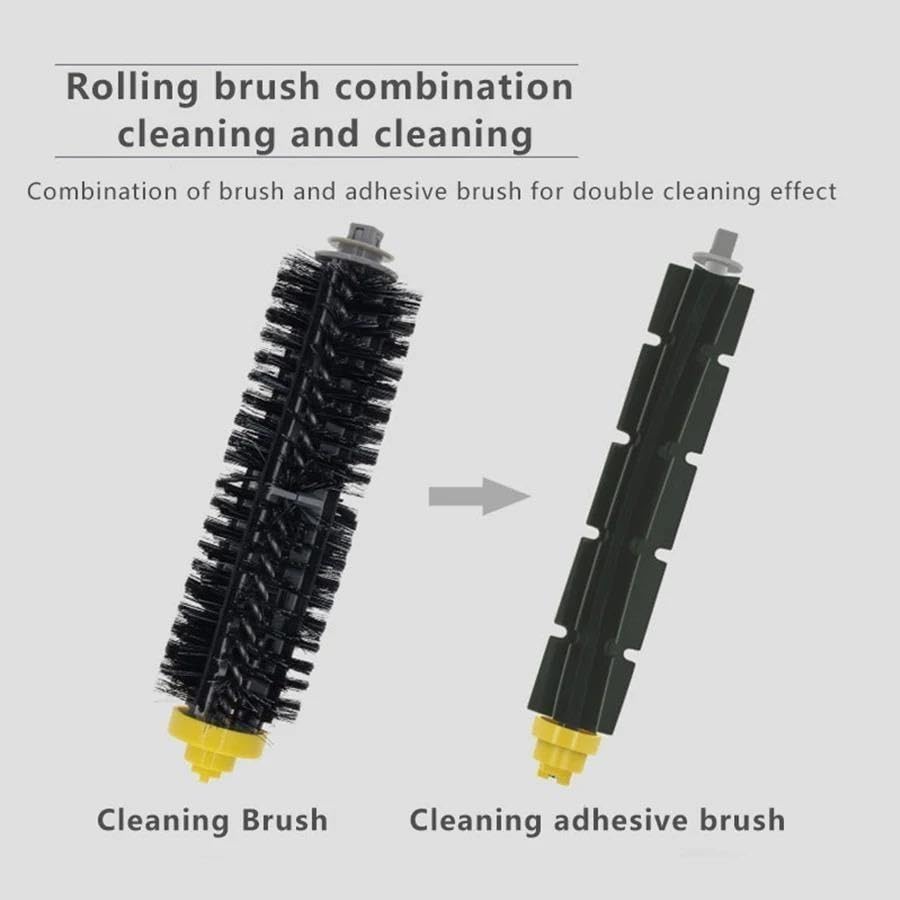For 675 650 690 600 Series Vacuum Cleaner Side Brush HEPA Filter(8 pcs-02)
