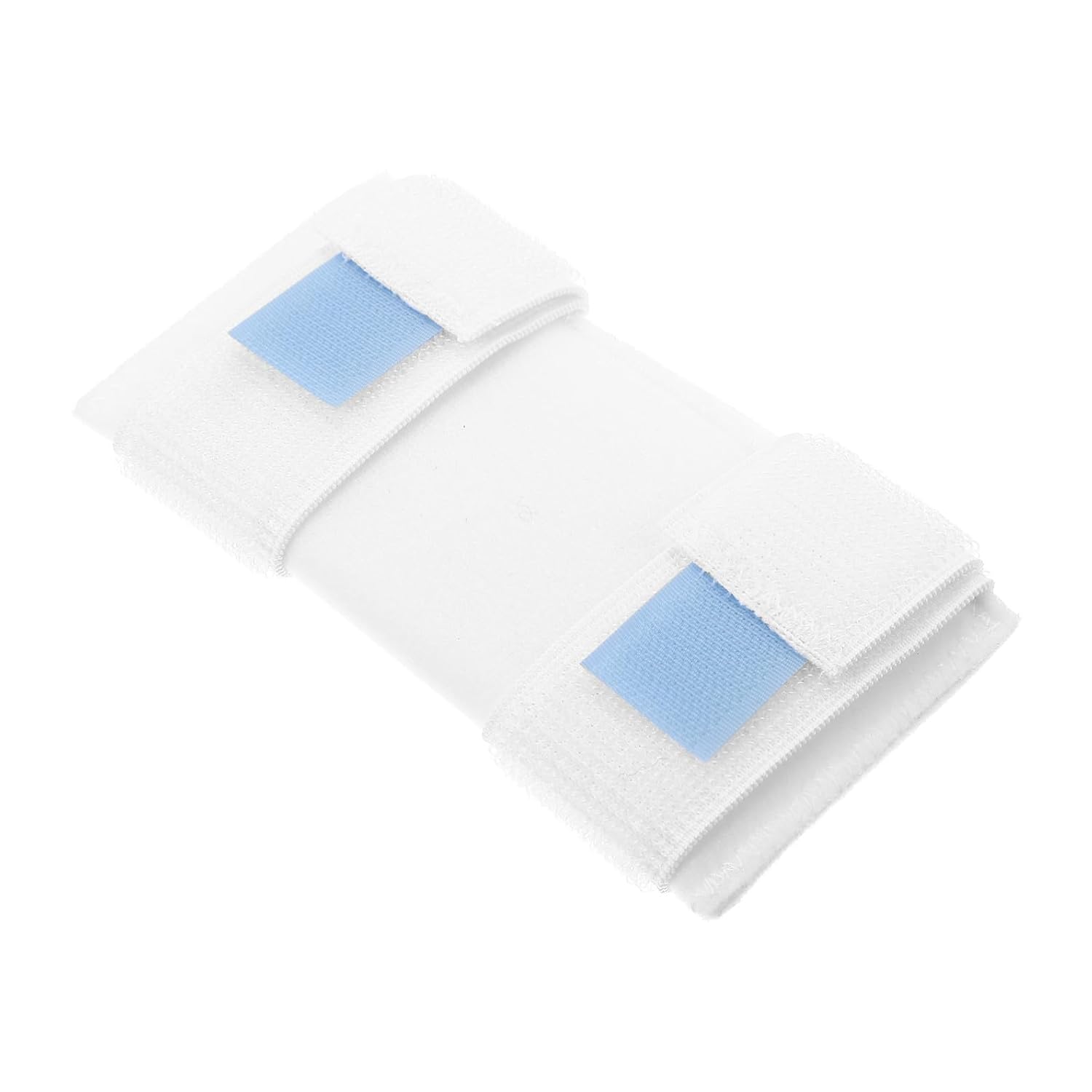 Adjustable White Infusion Fixing Band Armboard with Anti-Running Strap Portable Arm Fixator Infusion Band for Patient Use