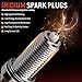 HYR Set of 4 Ignition Coil Pack and Iridium Spark Plugs Fit for 1.8L 2000-2008 Toyota Corolla Matrix Celica Pontiac Vibe Chevy Prizm MR2 Spyder L4 for Replaces UF247