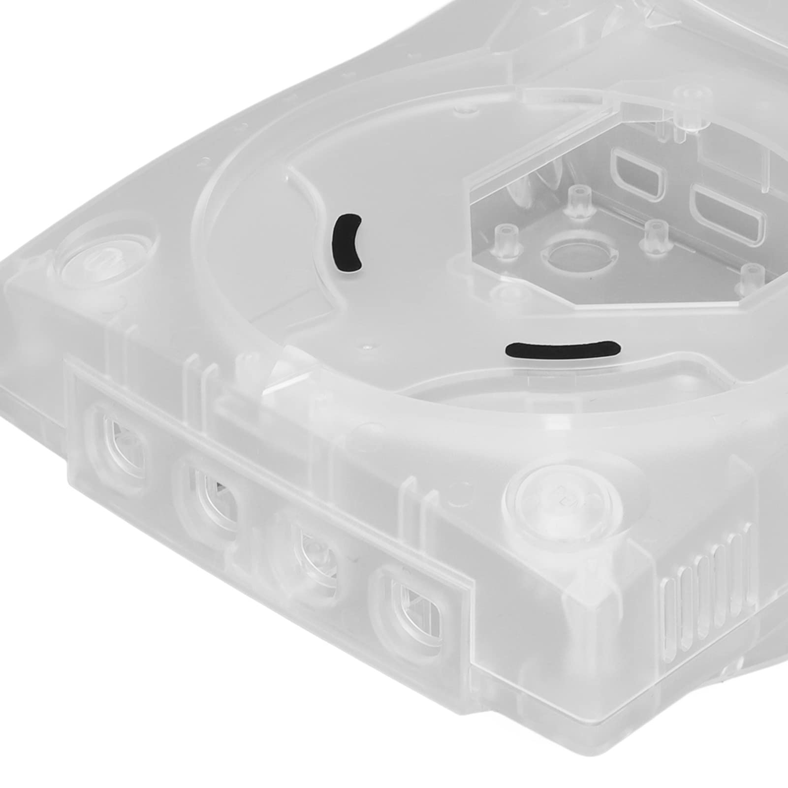 POENVFPO Shell in Plastica Trasparente per Dreamcast DC, Copertura D'urto Robusta e Assorbente, Grande per gli Amanti del Gioco, Favorevole Al Viaggio