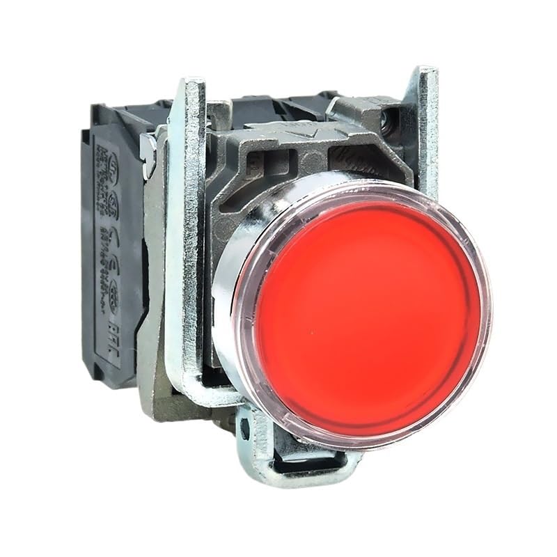 Interrupteur à bouton-poussoir lumineux 24V XB4-BW33B5 de commande industrielle