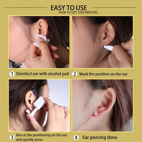 Novopiercing 24 Pcs Premium Ear Piercing Kit thumb #3