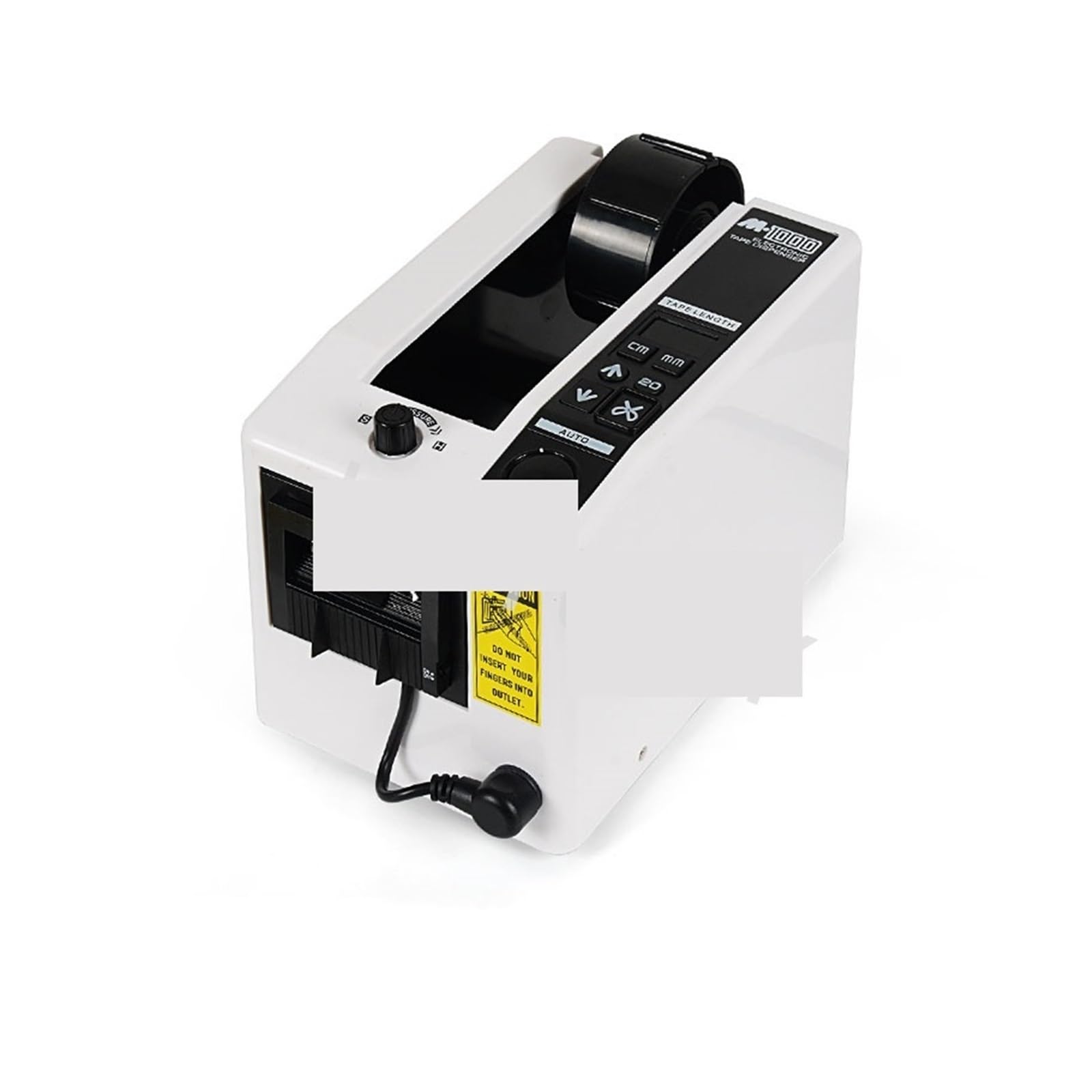 Distributore di nastro adesivo, Distributore automatico di nastro adesivo Taglierina elettrica for for ad alta temperatura/bifacciale/fibra per spedizioni, scuole(M-1000S)