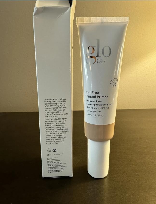 Glo Skin Beauty Oil-Free Tinted Primer SPF 30 - Mineral Makeup for Face, 4-in-1 Foundation Primer, Sheer Coverage, Skincare & Sunscreen With Broad Spectrum UVA/UVB Protection (Medium), 1.7 Fl Oz - Image 9