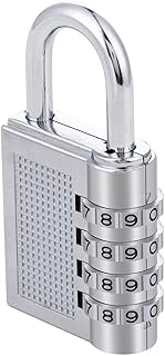 Tiny Deal Cute 4-Digit Safe PIN Hand Bag Shaped Combination Padlock Lock (Color May Vary) Steel Price in India
