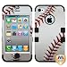 MyBat IPHONE4AVHPCTUFFIM050NP Rugged Hybrid TUFF Case for iPhone 4 - Retail Packaging - Baseball