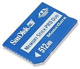 sandisk pro duo memory stick recovery  SanDisk Memory Stick Pro Duo 512 MB