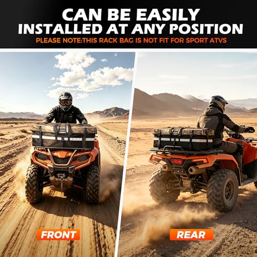 ATV Storage Bag 80L with 13L Cooler
