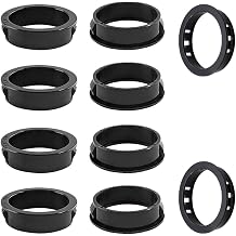 Haruyuki Cable Bushing 10 Pieces SB-38 Snap-in Wire Cable Hose Hole Bushing Grommets Black Nylon Round Snap Grommet Fasteners 1-1/2 Inch Mounting Diameter for Wiring Cord Hose Insulating Tubing