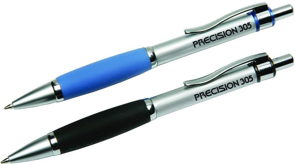 AbilityOne 7520014457230 Precision 305 Medium Point Blue Ink 12 Units