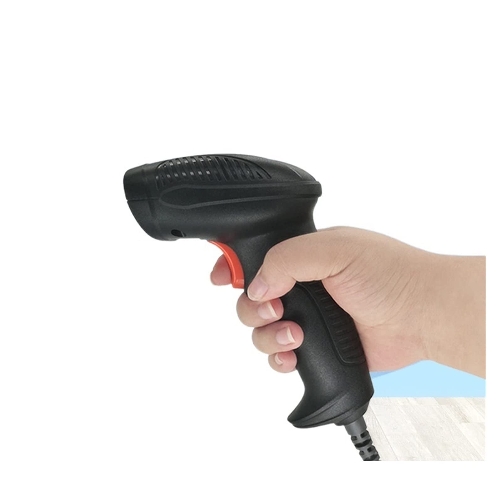 LNHHG Barcode QR Code Scanner Express Scanner Warehouse Scanner Wireless Bluetooth Scanner(1D wired)