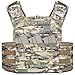 TACNEX Modular MOLLE Vest Padded Adjustable Weighted Workout Vest for Men Women Camo