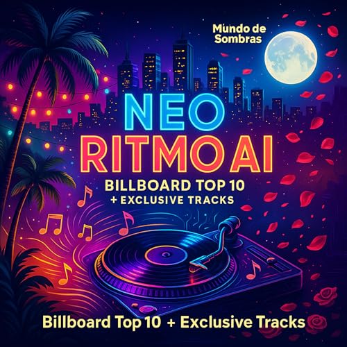 Neo Ritmo AI: Billboard Top 10, Reggaeton AI Hits Miami Club & Ritmo sin Final, Romantico AI&rsquo;s Mundo de Sombras, Latin Music News & Viral Moments EP3