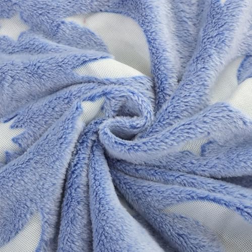 Image of Story@Home Glow Blankets for Kids | Summer Quilt for Kids Sleeping |Kids Blanket 0-15 Years (200x150cm) Soft Fleece Blanket |Cozy & Warm All-Season Radium Blanket for Boys & Girls-Moon & Stars