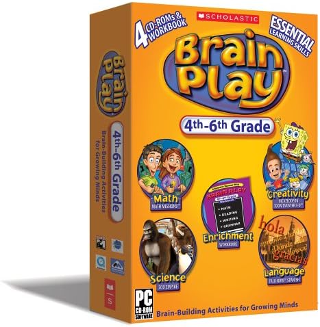 Scholastic Brain Play: 4th - 6th grade [Old Version]