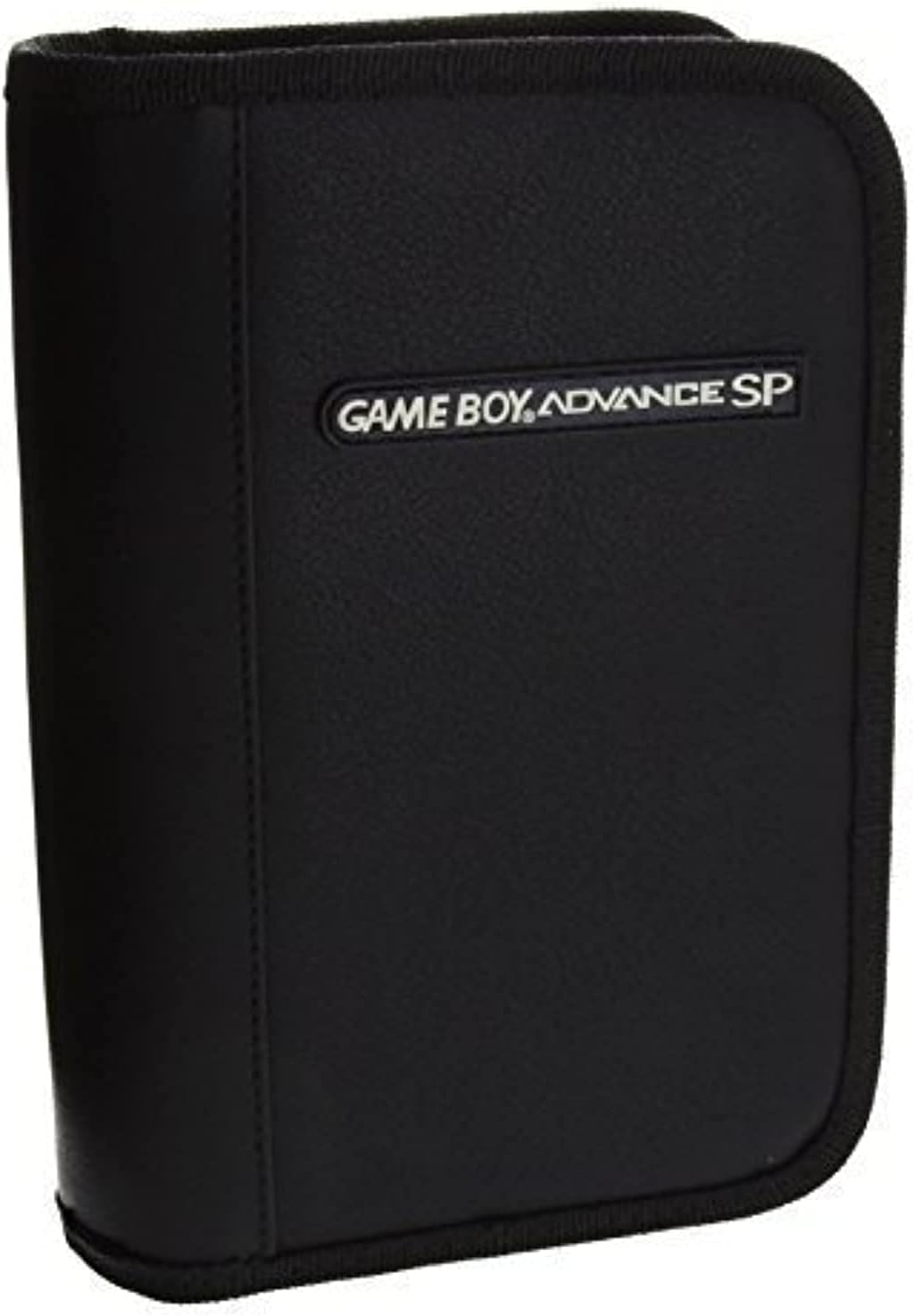 Universal Game Boy Advance SP Game Folio Carrying Case, Black (Leather-Like), Compatible with Nintendo DS, DSi, DS Lite
