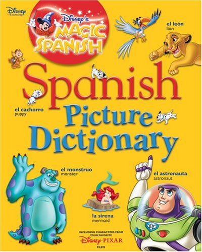 Disney's Magic Spanish:Spanish Picture Dictionary [Spanish] 0786836121 Book Cover