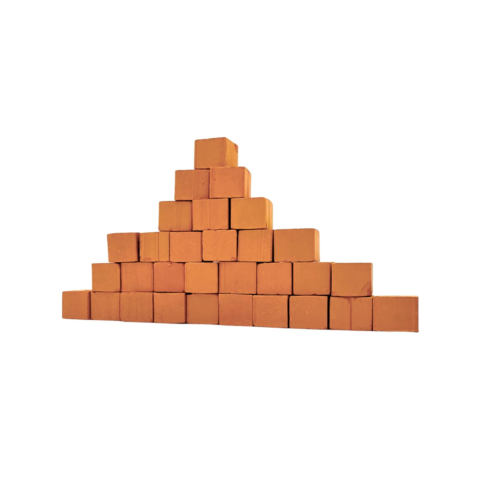 Teifoc Construction - T906701 - Brique - Rouge - Demi - 30 pièces