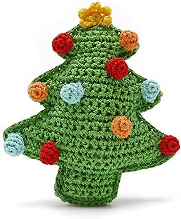 Cotton Christmas Tree Crochet Toy