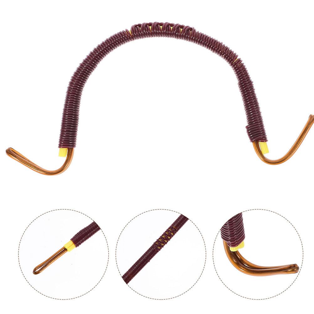 2piezas Mango De Tetera De Ratan Accesorios para Teteras De Cerámica Reemplazo De Asas Forma para Teteras Chinas Diseño Elegante Y Duradero