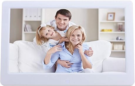 JIANGYE 10-Inch Widescreen Digital Photo Frame mit Multimedia Player
Lightweight Design Narrow Bezel eingebauter Lautsprecher
FernbedienungWhite : Digitale Bilderrahmen JIANGYE 10-Inch Widescreen Digital Photo Frame mit Multimedia Player
Lightweight Design Narrow Bezel eingebauter Lautsprecher
FernbedienungWhite : Digitale Bilderrahmen