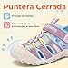 Imagen de SAGUARO Niña Sandalias Trekking y Senderismo Montaña Sandalias Deportivas Niñas Verano Playa Zapatos Morado Talla 32