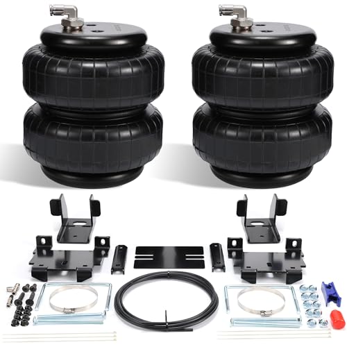 Rear Air Spring Bags Suspension Kit for 2007-2018 Chevy Silverado 1500 Firestone Ride Rite Air Lift Helper Spring Kit Load Leveling Capacity 5 000 lbs