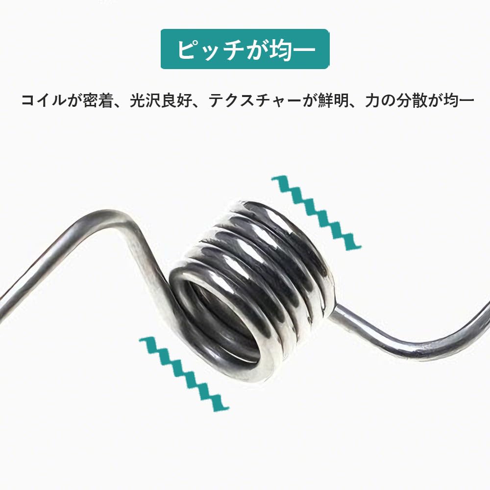 Vitalux 冷蔵庫 ドア バネ スプリング 交換部品 BCD-302WTM 330WTV 303WTM 372WT 互換 右ドア用 調節可能 スパイラルスプリング 修理キット 耐久性 鋼製 簡単取り付け 冷蔵庫アクセサリー - 3