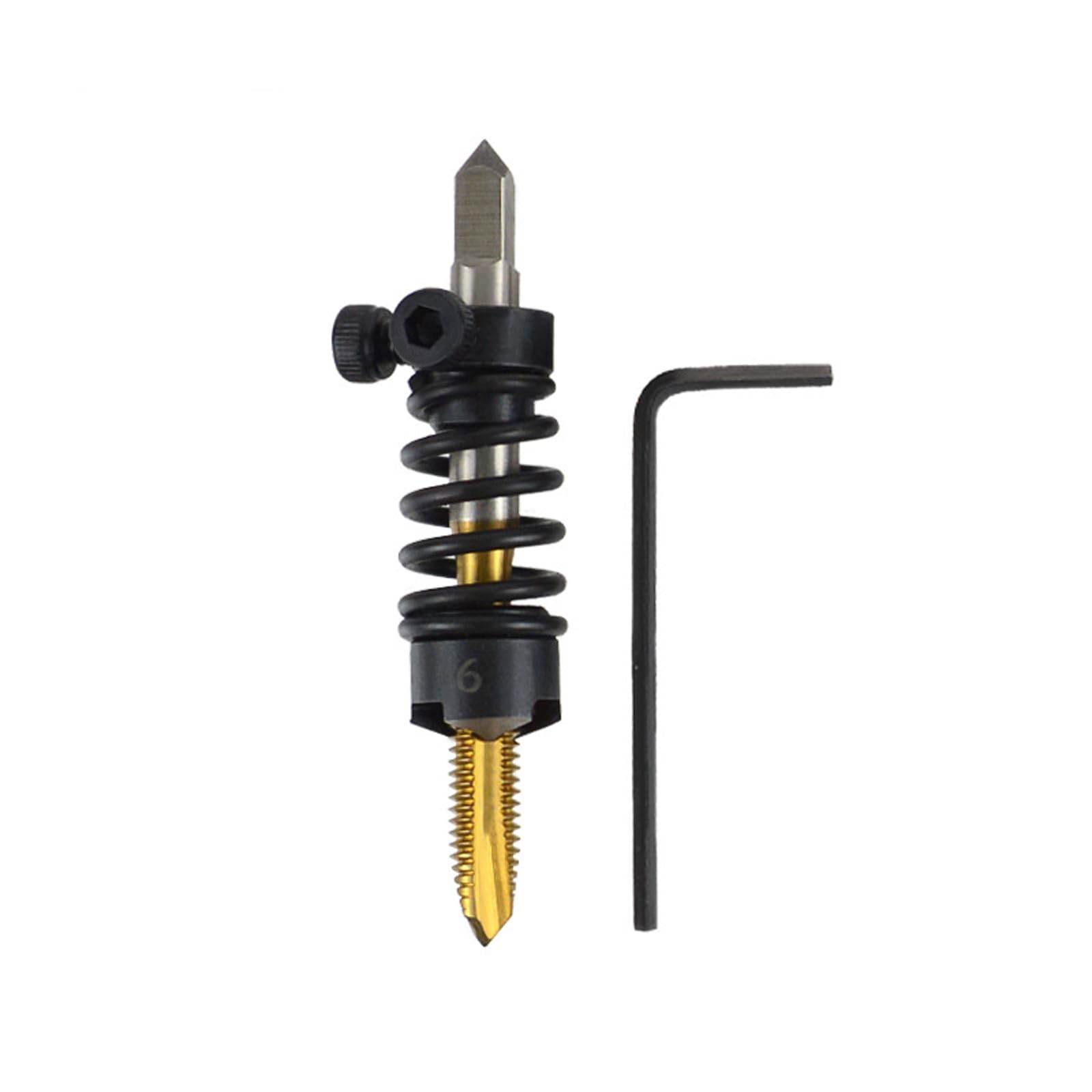 Woedpez 6Mm Chamfering Deburring Tool Set Deburring Tap Chamfer For Woodworking Metal Fabrication And Professional Craftsmanship Tap Chamfer Tool
